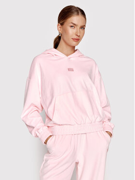 Sprandi Sprandi Sweatshirt Velvet SP22-BLD511 Rosa Regular Fit