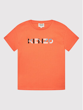 Kenzo Kids Kenzo Kids Тишърт K25647 M Оранжев Regular Fit