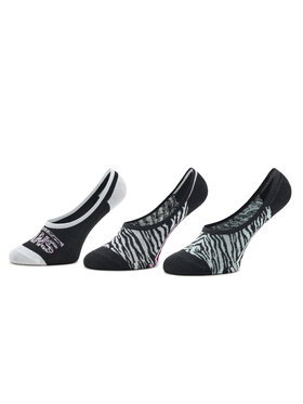 Vans Vans Sada 3 párů dětských kotníkových ponožek Zebra Daze Canoodle VN0007AXBR51 Barevná