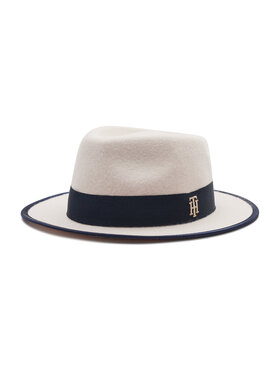Tommy Hilfiger Tommy Hilfiger Kalap Th Outline Fedora AW0AW12173 Bézs