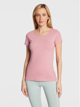 4F 4F T-Shirt H4Z22-TSD350 Rosa Regular Fit
