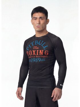 PITBULL PITBULL Koszulka techniczna CHAMPION BLOODLINE Czarny Regular Fit