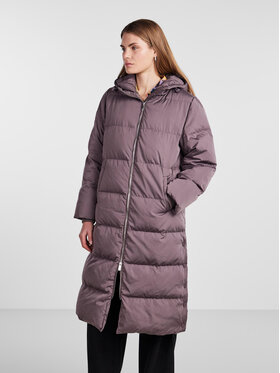 YAS YAS Μπουφάν πουπουλένιο 26023635 Μωβ Regular Fit