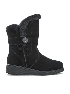 Skechers Skechers Μποτάκια Cozy Peak 49811/BLK Μαύρο