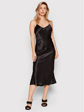 Calvin Klein Calvin Klein Φόρεμα κοκτέιλ Iconic K20K203648 Μαύρο Regular Fit