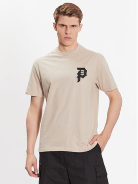 Primitive Marškinėliai Legend PAPSP2304 Smėlio Regular Fit