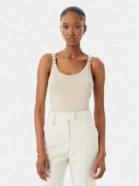 Morgan Morgan Top 251-DIDOA Beige Slim Fit