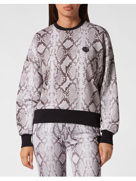 Plein Sport Plein Sport S dlouhým rukávem 6993 Šedá Regular Fit