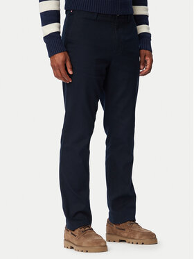 Tommy Hilfiger Tommy Hilfiger Pantaloni chino Denton MW0MW43151 Blu scuro Regular Fit