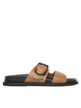 Badura Badura Παντόφλες FLOWER-LT778-93 Καφέ