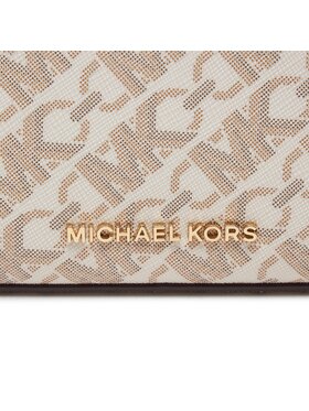 MICHAEL Michael Kors Ročna Torba Chain Pouchette 32H3G8EW6B Écru