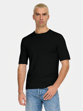 Only & Sons Only & Sons Tricou Wyler 22022928 Negru Regular Fit