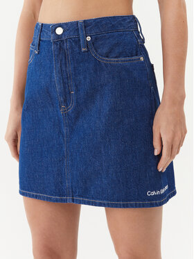 Calvin Klein Jeans Calvin Klein Jeans Jeansrock J20J220243 Blau Regular Fit