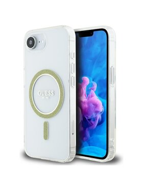 Guess Guess Etui na telefon Apple iPhone 16e Przezroczysty