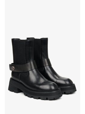 Estro Estro Polokozačky ER00112112 Černá