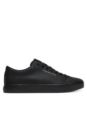 Tommy Hilfiger Tommy Hilfiger Sneakersy Th Hi Vulc Core Low Lth Ii Ess FM0FM05511 Černá