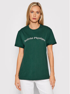 Drivemebikini Drivemebikini T-shirt Unisex Activite Physique 2021-DRV-076 Zelena Relaxed Fit
