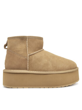 EMU Australia EMU Australia Śniegowce Stinger Micro Flatform W13082 Beżowy