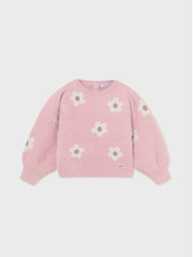 Mayoral Mayoral Sweter 2.310 Różowy Regular Fit