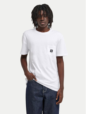 Element Element Тишърт Icon Label Pocket ELYKT00198 Бял Regular Fit