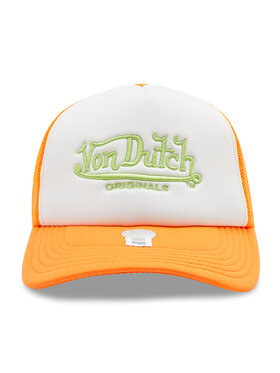 Von Dutch Kapa S šiltom Trucker Atlanta 7030140 Oranžna