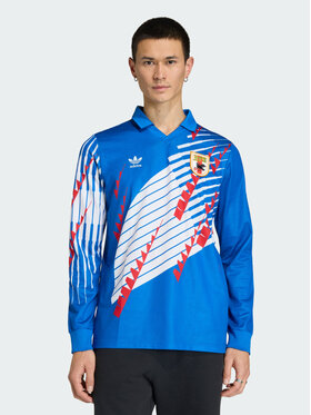 adidas adidas Bluza techniczna 162083 Niebieski jasny Regular Fit