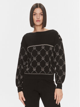 Liu Jo Liu Jo Pullover TF3204 MA63L Schwarz Regular Fit