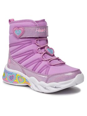 Skechers Skechers Cizme de zăpadă Sweetheart Lights 302661L/LVTQ Roz
