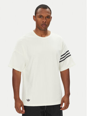 adidas adidas T-Shirt Neuclassics HZ3698 Biały Oversize