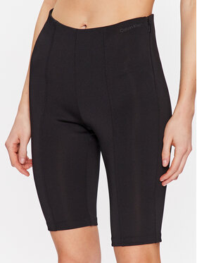 Calvin Klein Calvin Klein Bavlnené šortky Technical Knit Bike K20K205256 Čierna Slim Fit
