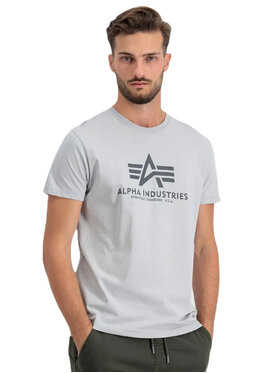 Alpha Industries Alpha Industries T-Shirt AI.100501-666-XL Szary Basic Fit