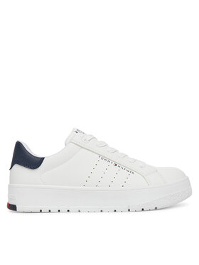 Tommy Hilfiger Tommy Hilfiger Sneakers Low Cut Lace-Up Sneaker T3X9-33856-1355 S Bianco
