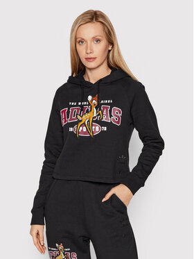 adidas adidas Pulóver Disney Bambi HE6875 Fekete Regular Fit