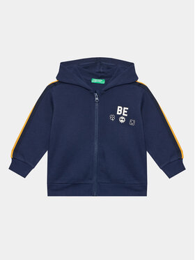United Colors Of Benetton United Colors Of Benetton Majica dugih rukava 3J68G502A Tamnoplava Regular Fit