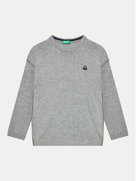 United Colors Of Benetton United Colors Of Benetton Светр 1041H1025 Сірий Regular Fit