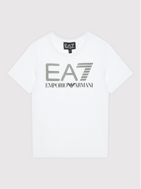 EA7 Emporio Armani EA7 Emporio Armani T-shirt 3LBT53 BJ02Z 1100 Bianco Regular Fit
