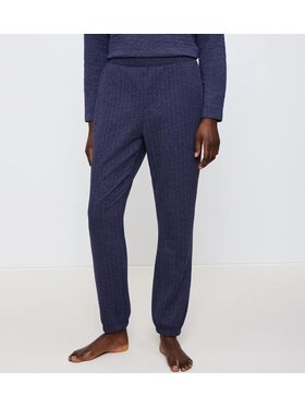 Triumph Triumph Spodnie dresowe Cozy Comfort Trouser Quilted 01 Granatowy Regular Fit