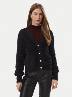Guess Guess Кардиган W6BR26 Z1408 Черен Regular Fit
