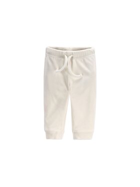 Coccodrillo Coccodrillo Teplákové nohavice ZC6120102FGN-003 Krémová Regular Fit