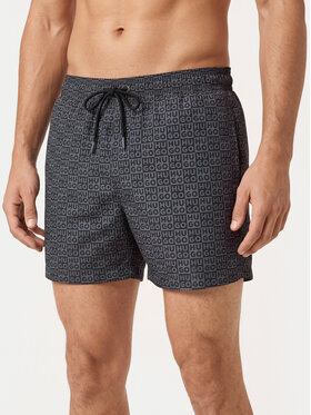 HUGO HUGO Peldšorti Aaron 50556792 Melns Regular Fit