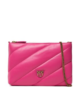 Pinko Pinko Torebka Flat Classic Maxi Quilt AI 22-23 PLTT 1P22Y9 A03J Różowy