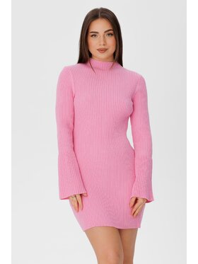 LAURELLA LAURELLA Sweter 6TU030 Różowy Regular Fit