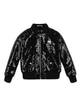 PHILIPP PLEIN PHILIPP PLEIN Bomber 30338 Nero Basic Fit
