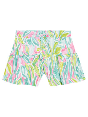 United Colors Of Benetton United Colors Of Benetton Шорти з тканини 34VAG901X Кольоровий Relaxed Fit