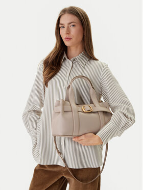 Calvin Klein Calvin Klein Torebka Buckle Mini Tote With Strap LV04F3295G Beżowy