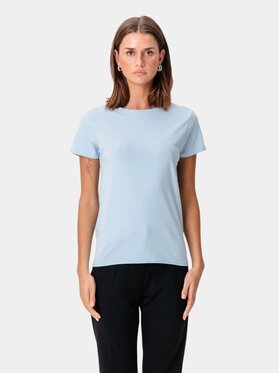 TeeShoppen TeeShoppen T-Shirt 'Basic Collection' Niebieski Regular Fit