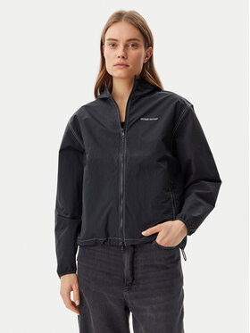 Guess Jeans Guess Jeans Kabát pro přechodné období W5GL29 WH8N2 Černá Regular Fit