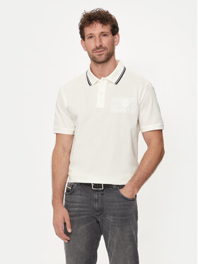 Gant Gant Polo Contrast 2013039 Écru Regular Fit