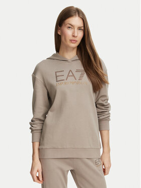 EA7 Emporio Armani EA7 Emporio Armani Majica dugih rukava 7W000537 AF15831 U6100 Bež Regular Fit