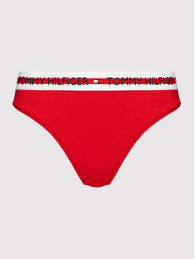 Tommy Hilfiger Tommy Hilfiger Stringi UW0UW02458 Czerwony